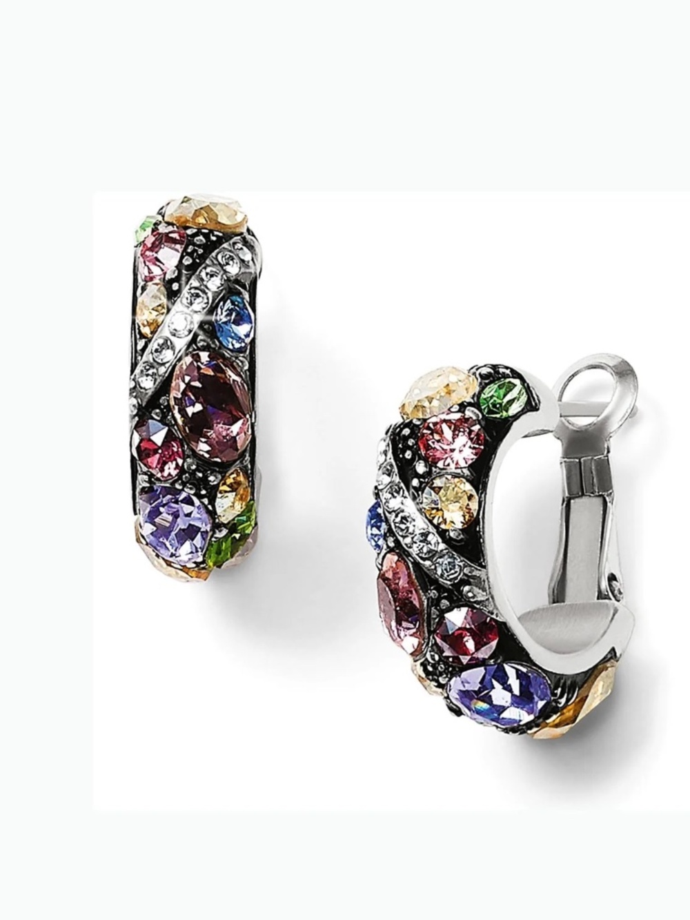 BrightonTrust Your Journey Hoop Earrings Retail $98
